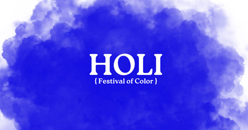 Holi Festival of Color at PMC 7th Floor 3 8 4 6PM